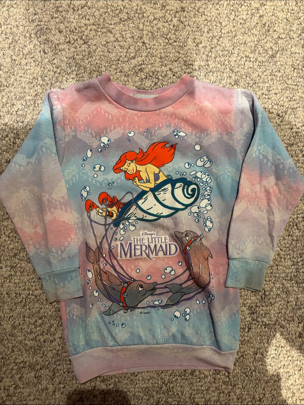Little Mermaid Vintage youth sweatshirt